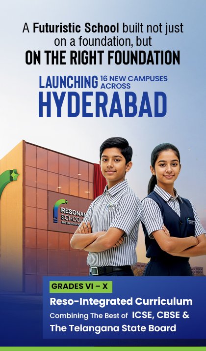 Resonance Schools Banner